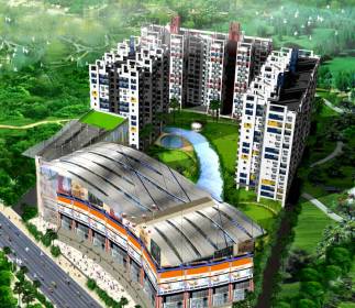  krishnagar-sentrum Images for Elevation of Shristi Krishnagar Sentrum