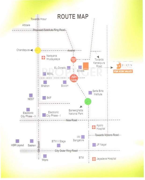  valley Images for Location Plan of Icon Infra Shelters India Valley