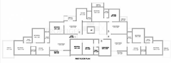 Images for Cluster Plan of Jay Samrudhi Palace