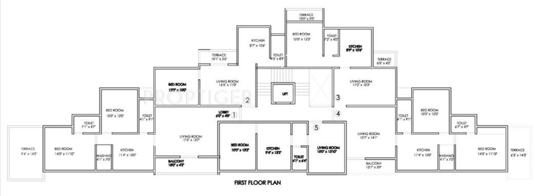 Images for Cluster Plan of Jay Samrudhi Palace
