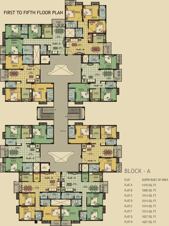 eureka heights Images for Cluster Plan of Gajpati Eureka Heights