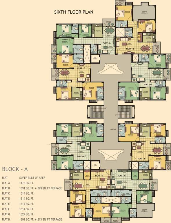 eureka heights Images for Cluster Plan of Gajpati Eureka Heights