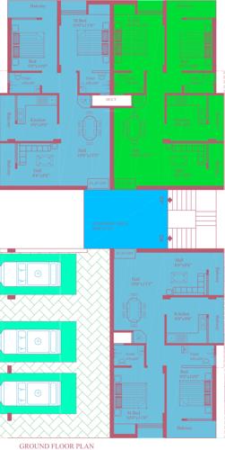 Images for Cluster Plan of White Stone Shama Court