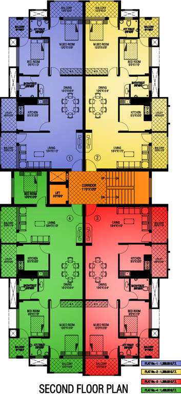 Images for Cluster Plan of White Stone White Stone Residency