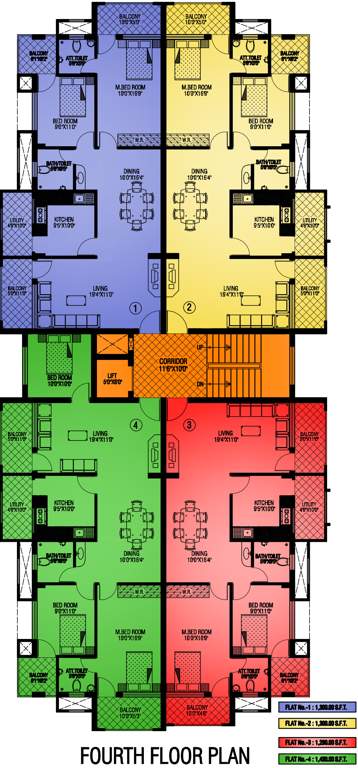 Images for Cluster Plan of White Stone White Stone Residency