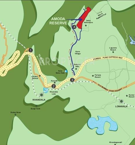  amoda-reserve Images for Location Plan of Kalpataru Amoda Reserve