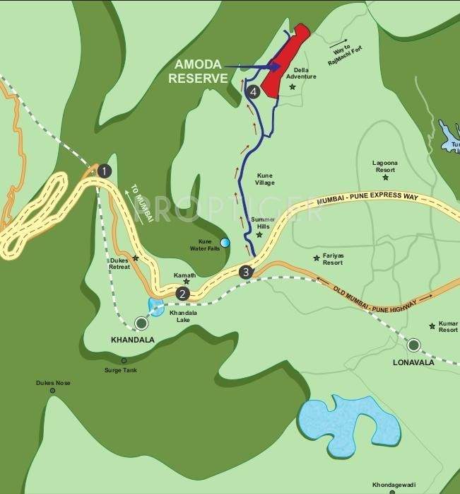  amoda reserve Images for Location Plan of Kalpataru Amoda Reserve