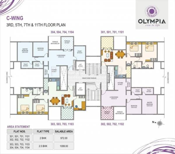 Images for Cluster Plan of Oxford Olympia