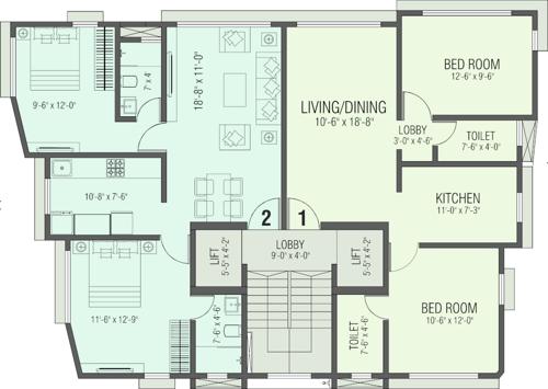  disha-co-op-housing-society-ltd Images for Cluster Plan of Makwana Disha Co Op Housing Society Ltd
