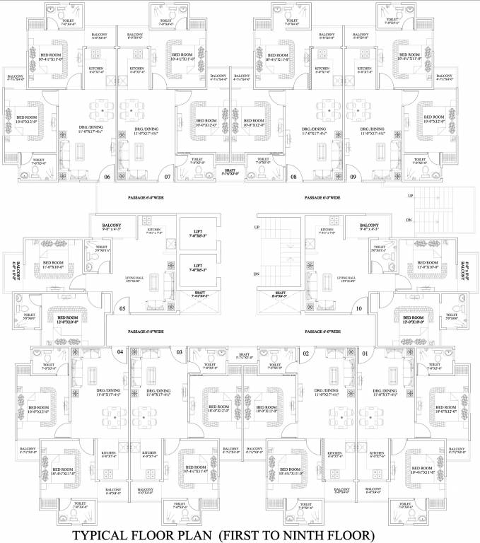 Images for Cluster Plan of SDC Ganesham