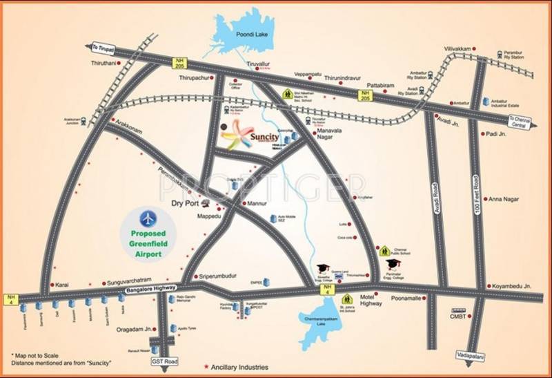 Images for Location Plan of Amarprakash Suncity Villa