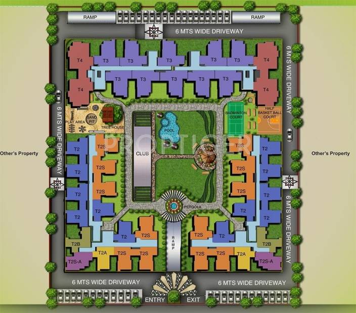 Images for Site Plan of Ganesh Opulence Woods