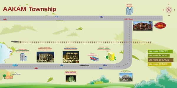 Images for Location Plan of Aakam Hygrevar Lake Gardenia