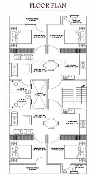 Images for Cluster Plan of Ompee Homes 14 Images for Cluster Plan of Ompee Homes 14