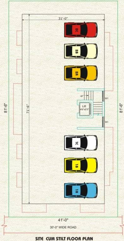 Images for Cluster Plan of Karthikeyan Foundations Anjana