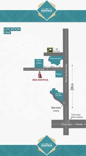  exotica Images for Location Plan of BSA Exotica