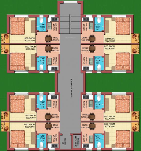 Images for Cluster Plan of Aspirana Malabar Residency