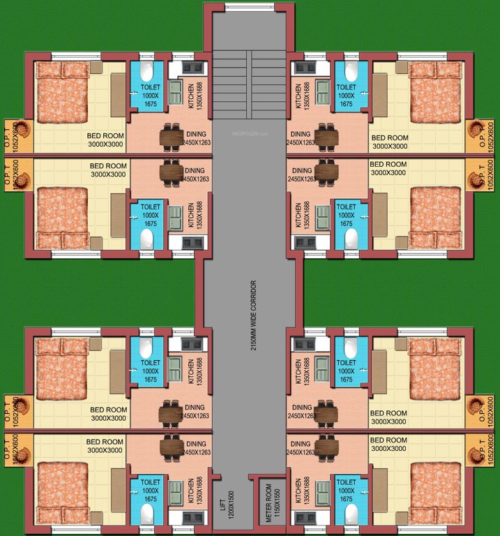 Images for Cluster Plan of Aspirana Malabar Residency