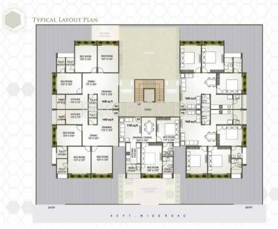  serenade-vista Single Block Cluster Plan
