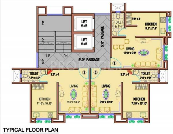 Images for Cluster Plan of Rubberwala Housing Infrastructure Maseera Tower