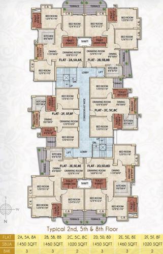  achyut-nest Images for Cluster Plan of Gajpati Achyut Nest