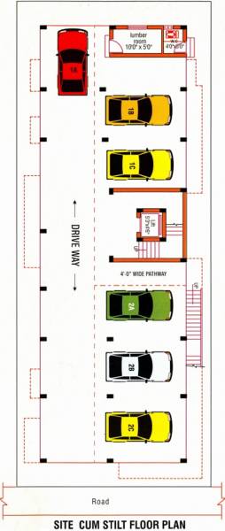 Images for Cluster Plan of Karthikeyan Foundations Sakthi Gardens