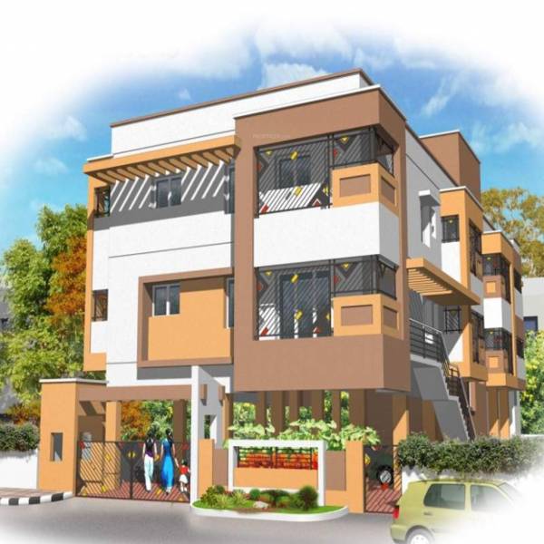 Images for Elevation of Karthikeyan Foundations Sakthi Gardens