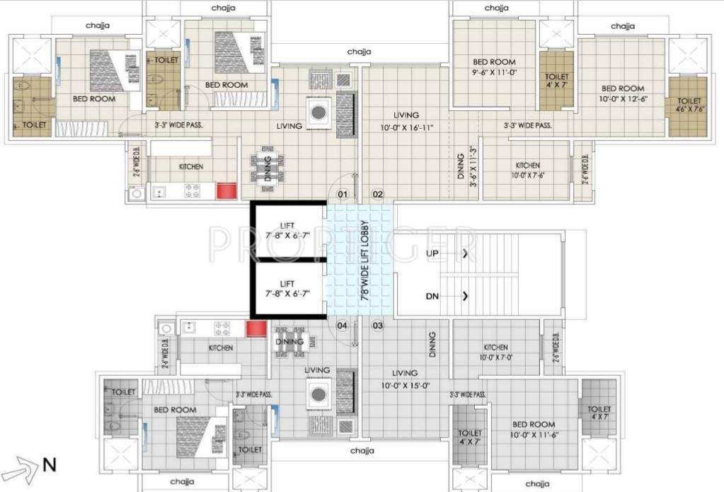  heights Images for Cluster Plan of Sagar Heights