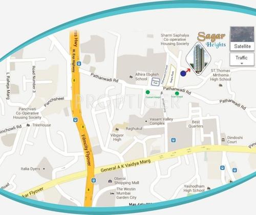 Images for Location Plan of Sagar Heights heights Images for Location Plan of Sagar Heights