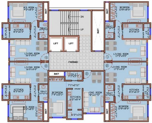 Images for Cluster Plan of Rubberwala Housing Infrastructure Valencia
