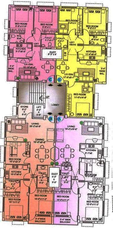 Images for Cluster Plan of Vriddhi Akretee Enclave