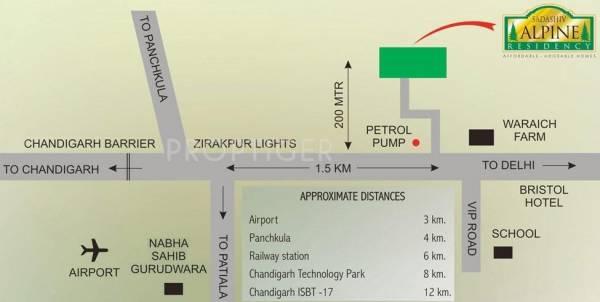 Images for Location Plan of Sadashiv Alphine Residency