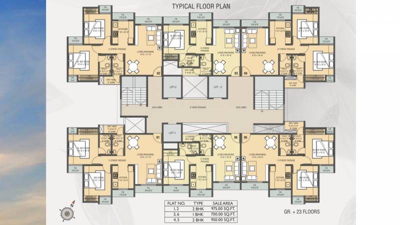  luxuria A 1 Cluster Plan