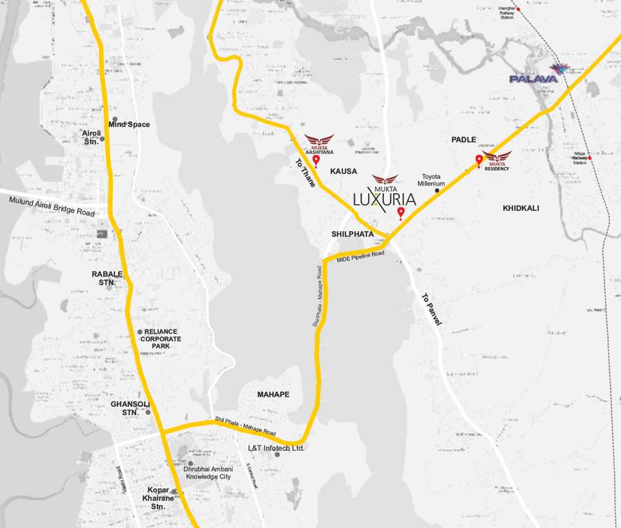  mukta luxuria Images for Location Plan of Mukta Mukta Luxuria