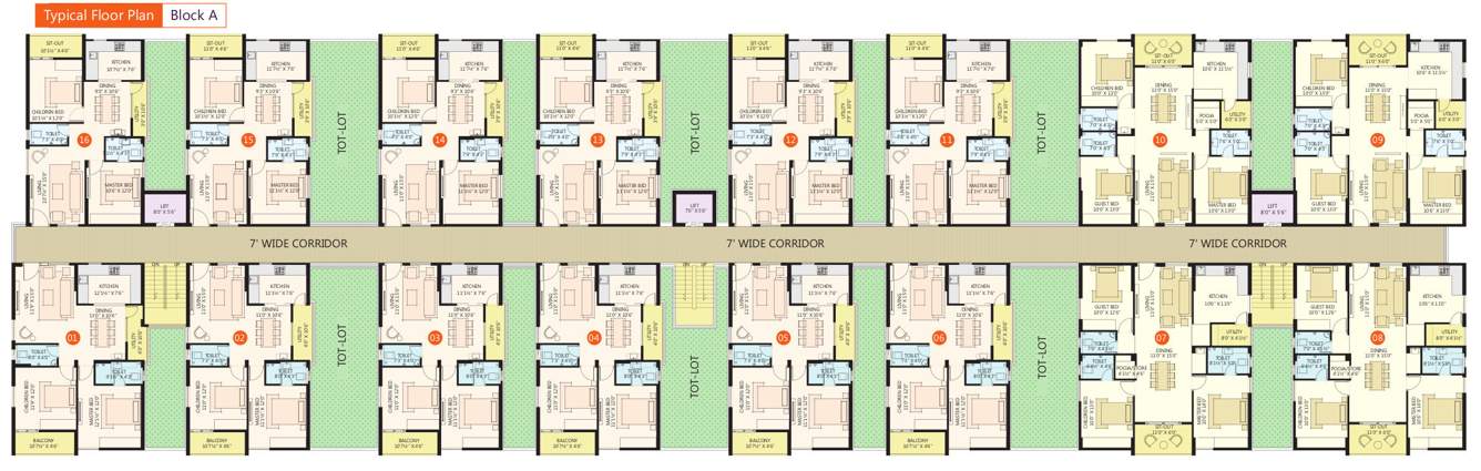  poojithas waterfront Images for Cluster Plan of JK Poojithas Waterfront
