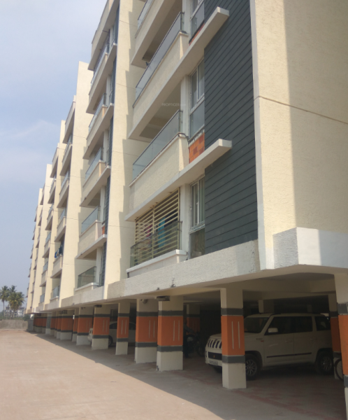 Elevation poojithas-waterfront Elevation