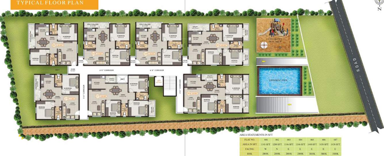 Images for Cluster Plan of Navajyothi Nava Sunshine