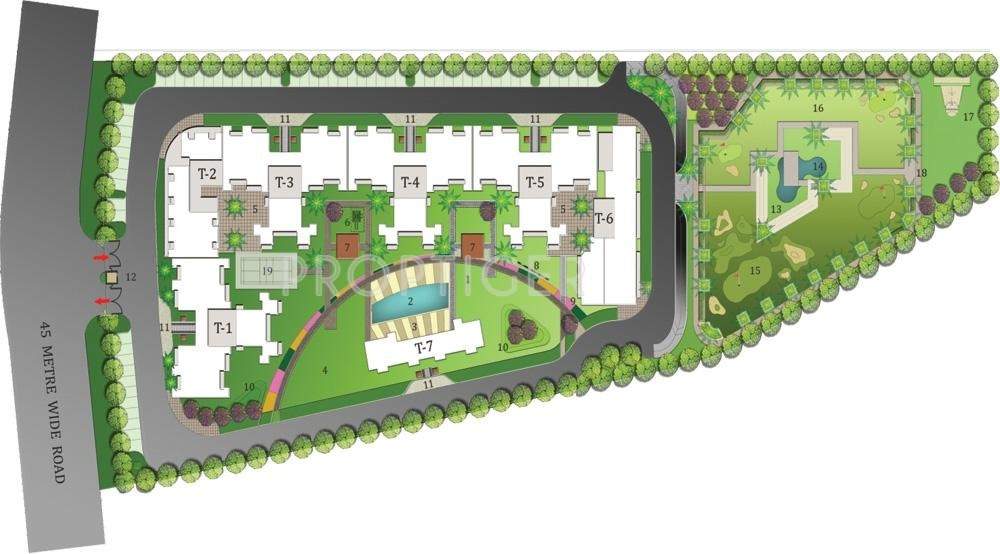 signature heights Images for Layout Plan of MCC Developers Signature Heights