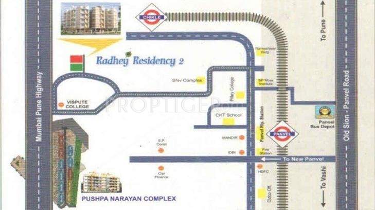  residency 2 Images for Location Plan of Radhey Residency 2