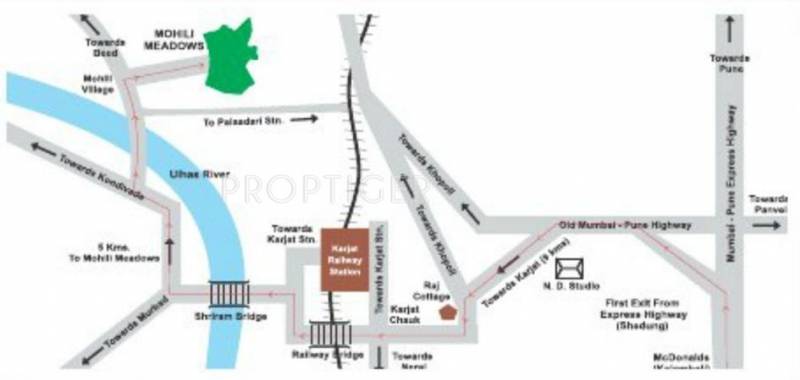 RCL Homes Mohili Meadows Location Plan