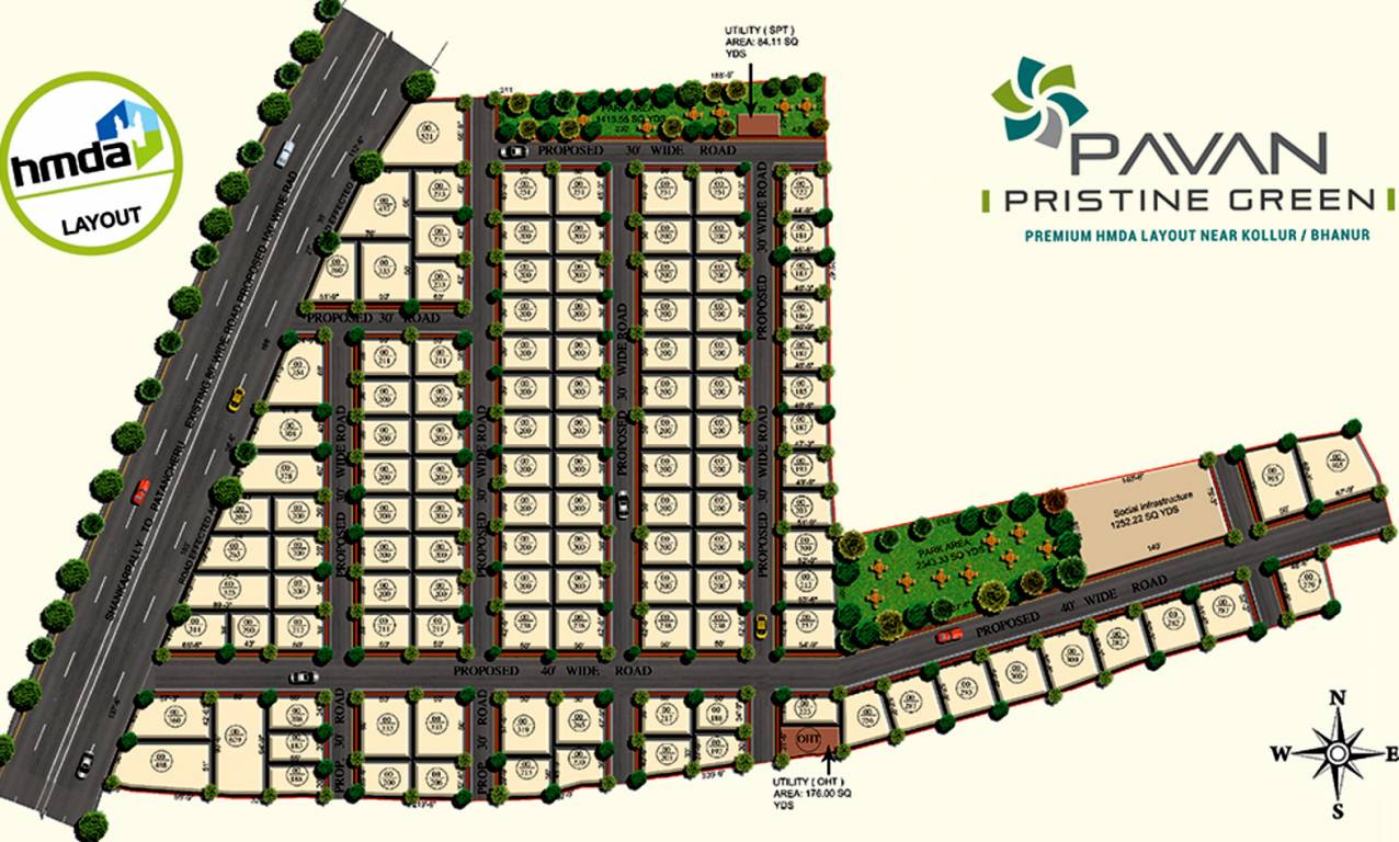 Images for Layout Plan of Pavan Life Space Developers Pristine Green