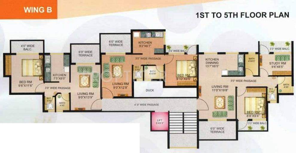 Images for Cluster Plan of Vasturachna Constructions Vinayak Darshan