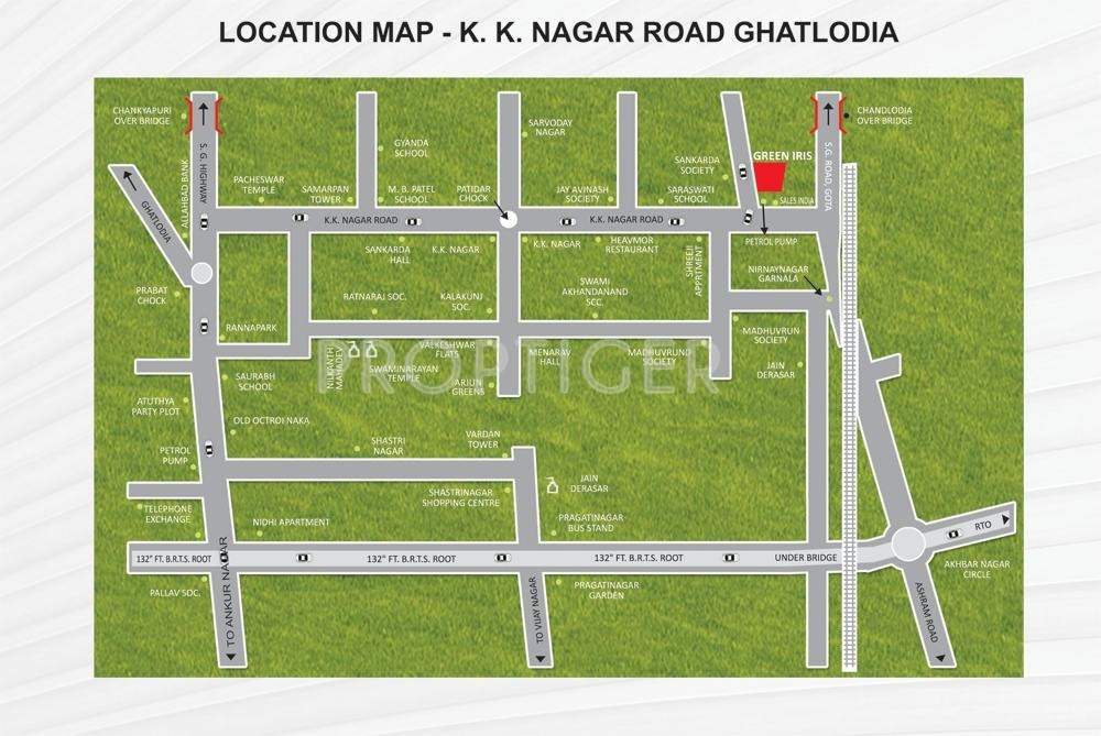  green iris Images for Location Plan of Rashmi Engicon Green Iris