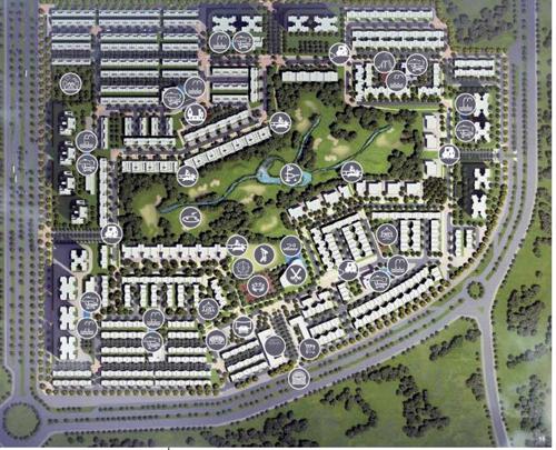 golf-links-villas Images for Layout Plan of Godrej Golf Links Villas