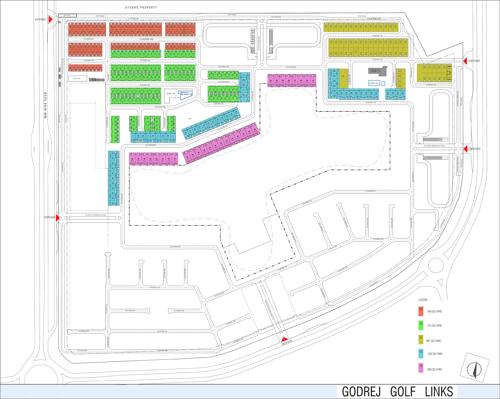  golf-links-villas Images for Master Plan of Godrej Golf Links Villas