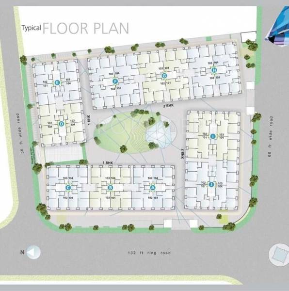 Rajyash Group Sahaj Solitaire Layout Plan