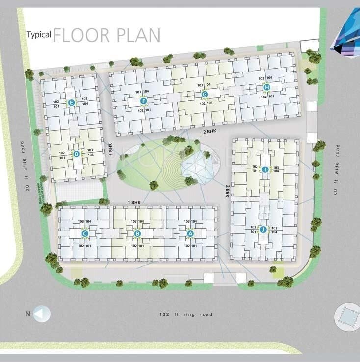 Rajyash Group Sahaj Solitaire Layout Plan