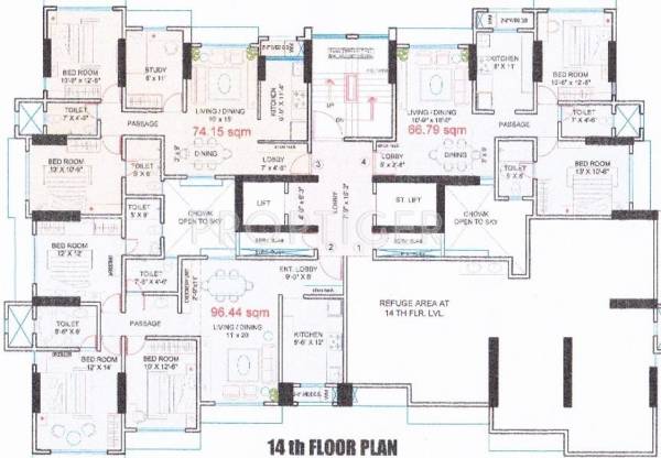 Images for Cluster Plan of DCPL Vishwadeep Heights