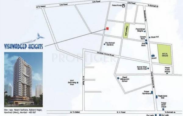 Images for Location Plan of DCPL Vishwadeep Heights