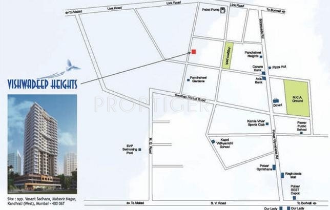 Images for Location Plan of DCPL Vishwadeep Heights